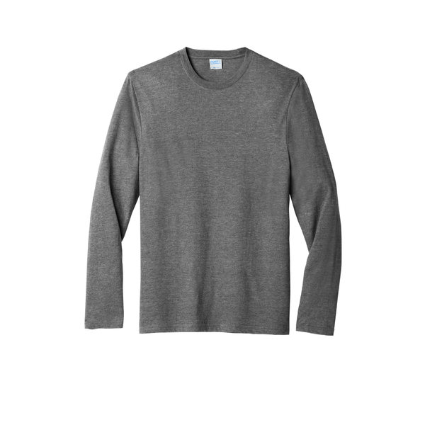 Port & Company® Tri-Blend Long Sleeve Men's Tee
