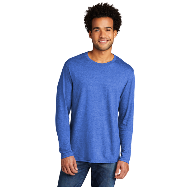 Port & Company® Tri-Blend Long Sleeve Men's Tee