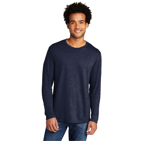 Port & Company® Tri-Blend Long Sleeve Men's Tee