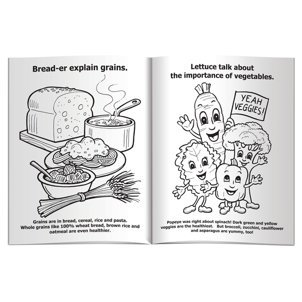 Feel Good Eat Healthy Coloring & Activity Book