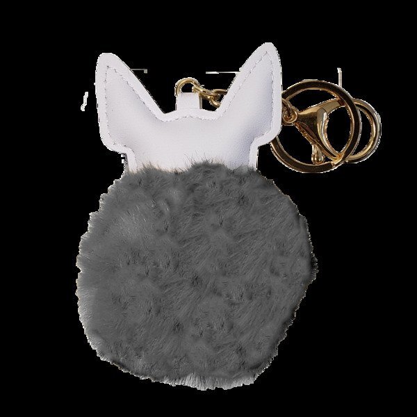 Dog Super Plush Key Ring