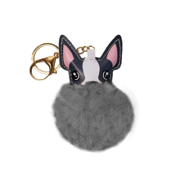 Dog Super Plush Key Ring