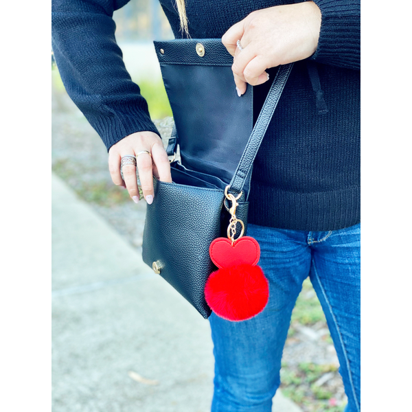 Heart Super Plush Key Ring