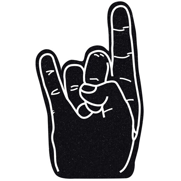 Foam Concert Hand Mitt, 18"