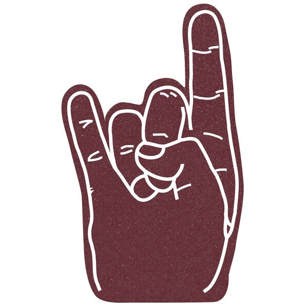 Foam Concert Hand Mitt, 18"