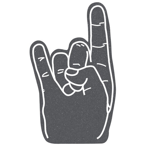 Foam Concert Hand Mitt, 18"