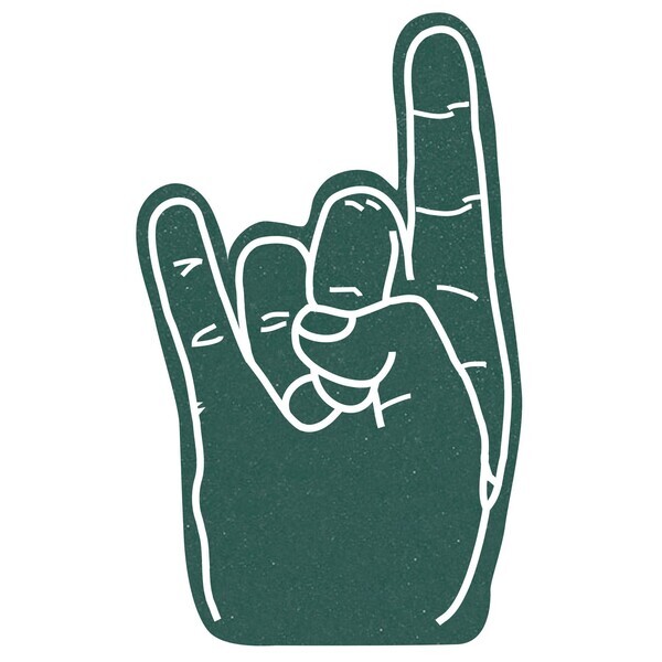 Foam Concert Hand Mitt, 18"