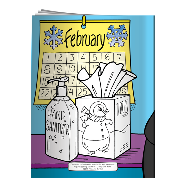 Cold & Flu Coloring & Activity Book