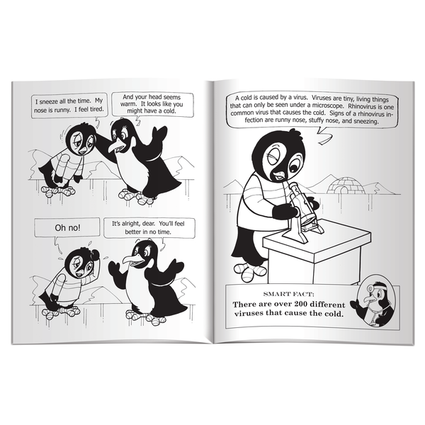 Cold & Flu Coloring & Activity Book