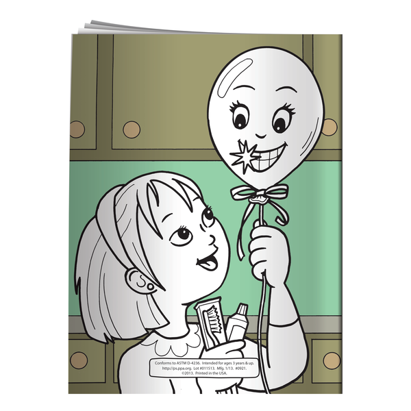 Visit to the Dentist Coloring & Activity Book