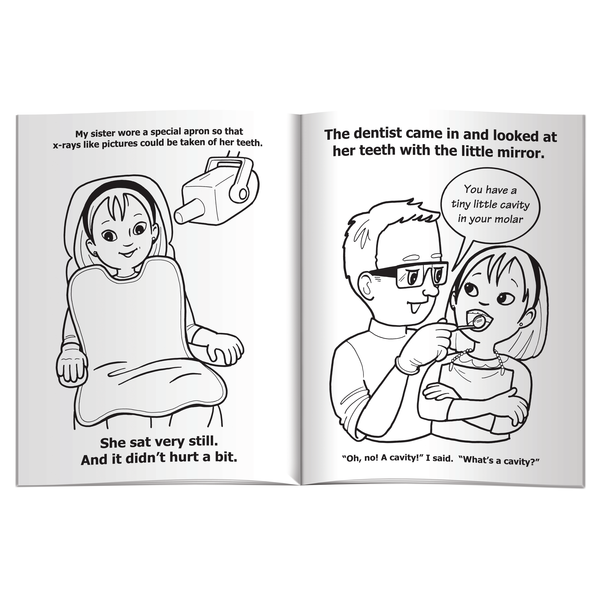 Visit to the Dentist Coloring & Activity Book