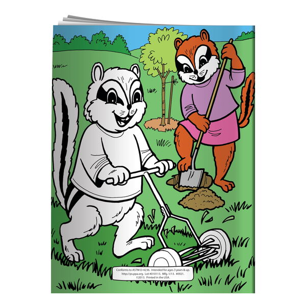 Kids Care for a Clean Environment Coloring & Activity Book