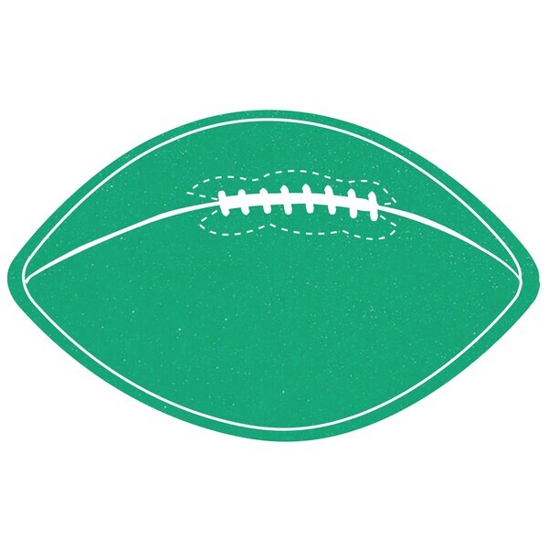 Foam Football Mitt, 16"
