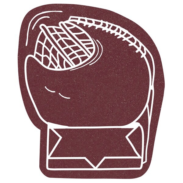 Foam Hockey Mitt, 15"