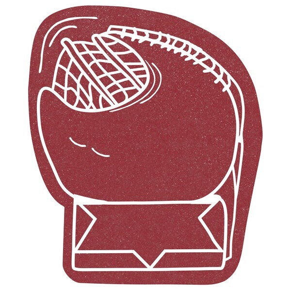 Foam Hockey Mitt, 15"