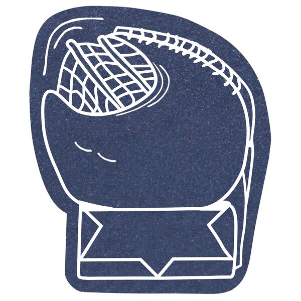 Foam Hockey Mitt, 15"