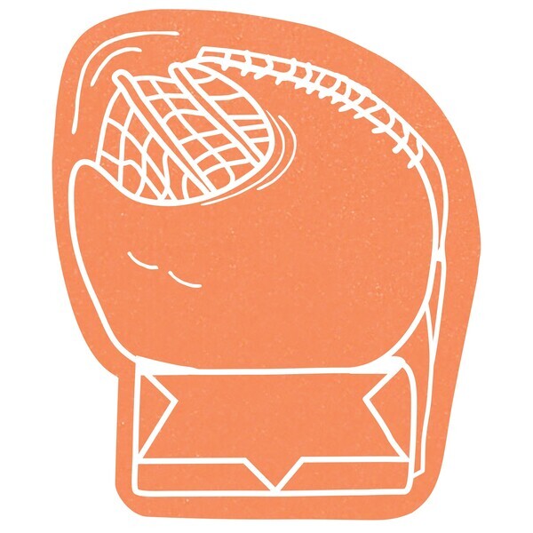 Foam Hockey Mitt, 15"