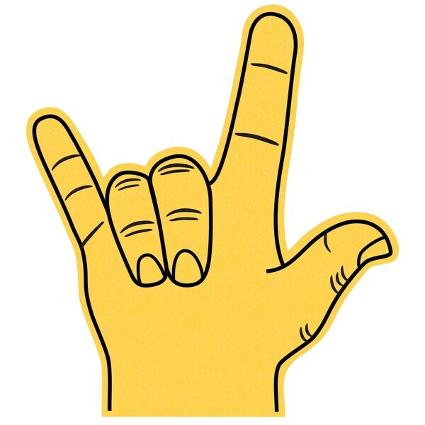 Foam Love Hand Mitt, 17"