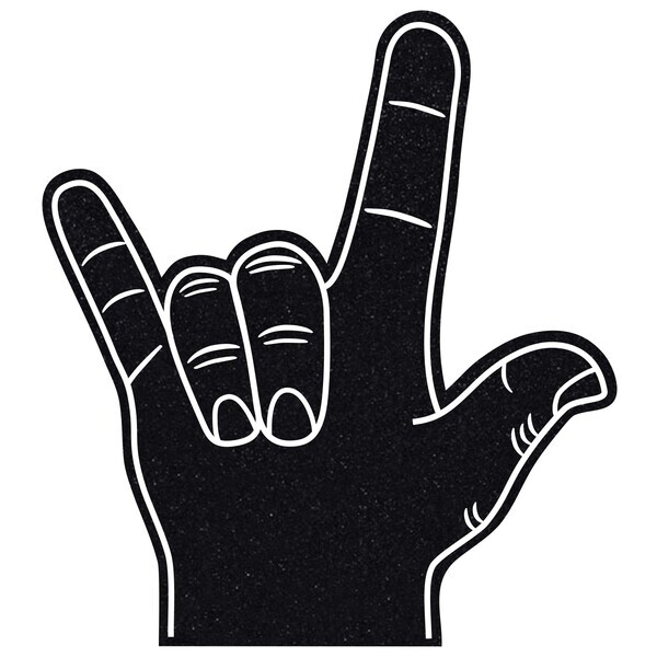 Foam Love Hand Mitt, 17"