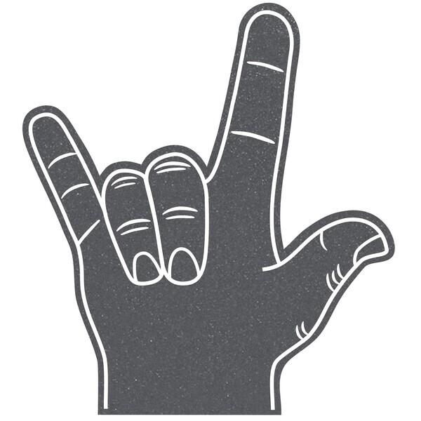 Foam Love Hand Mitt, 17"