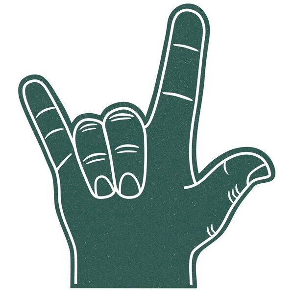 Foam Love Hand Mitt, 17"