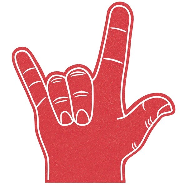 Foam Love Hand Mitt, 17"