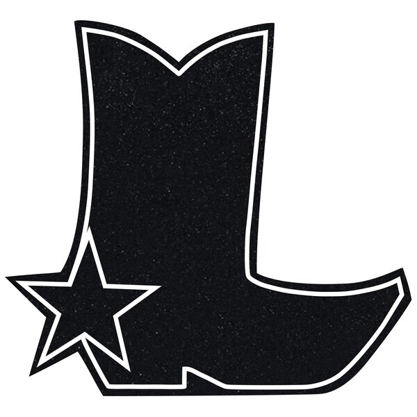 Foam Cowboy Boot Mitt, 15"