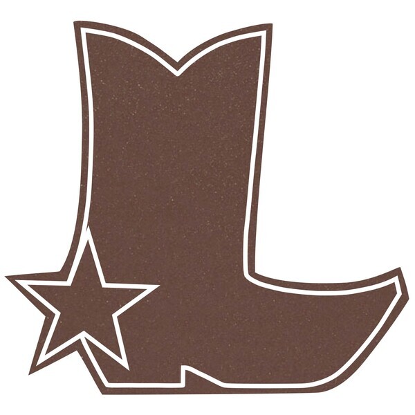 Foam Cowboy Boot Mitt, 15"