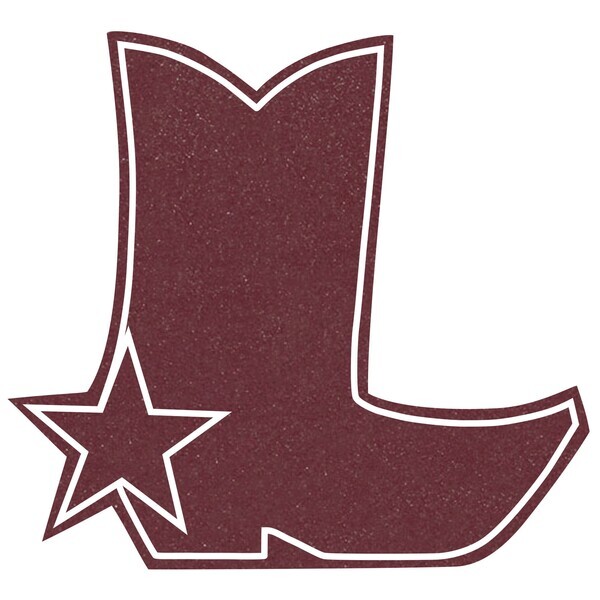 Foam Cowboy Boot Mitt, 15"