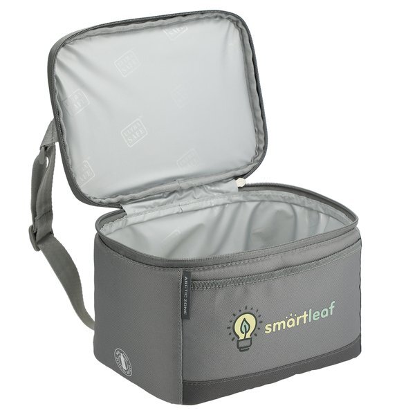 Arctic Zone® Repreve® Recycled Polyester 6 Can Lunch Cooler