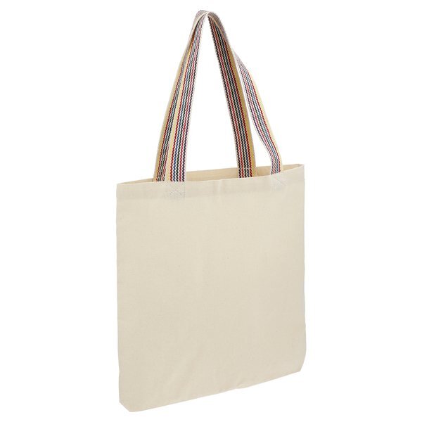 Rainbow Recycled 6oz. Cotton Convention Tote