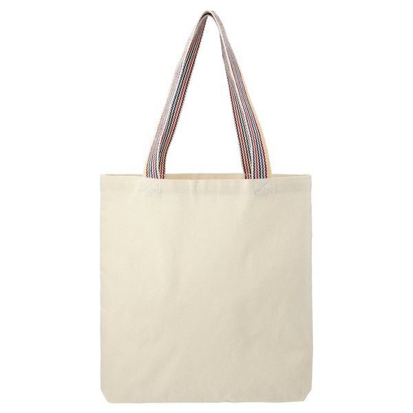 Rainbow Recycled 6oz. Cotton Convention Tote