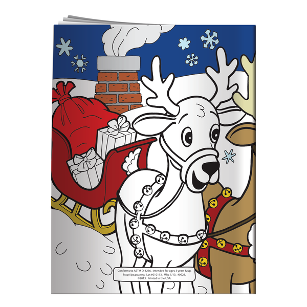 Santa Visited Me Coloring & Activity Book