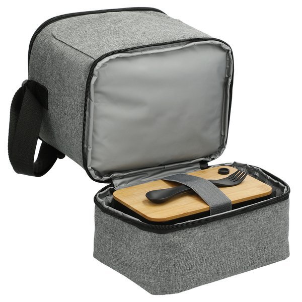 Tundra Recycled Polyester Dual Compartment Lunch Cooler