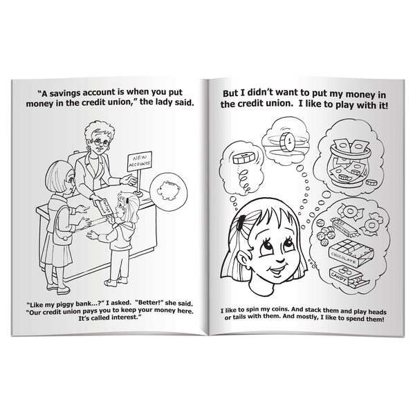 Let's Go to the Credit Union Coloring & Activity Book | Foremost Promotions