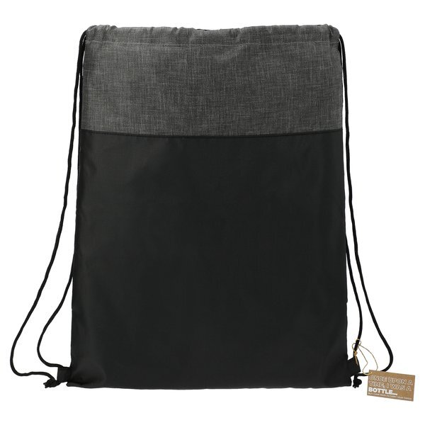 Ash Recycled Polyester Drawstring Bag