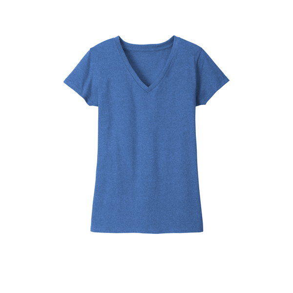 District® Re-Tee® Poly/Cotton Ladies' V-Neck Tee