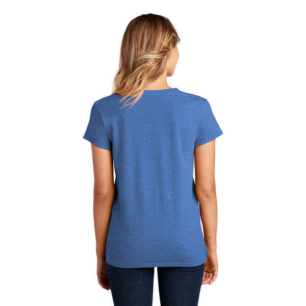 District® Re-Tee® Poly/Cotton Ladies' V-Neck Tee