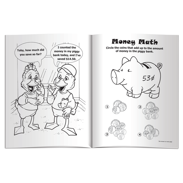 Saving Money is Fun Coloring & Activity Book