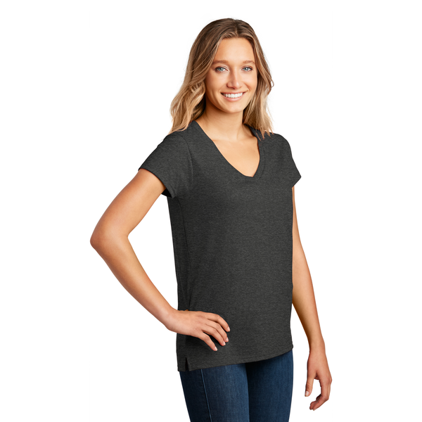 District® Re-Tee® Poly/Cotton Ladies' V-Neck Tee
