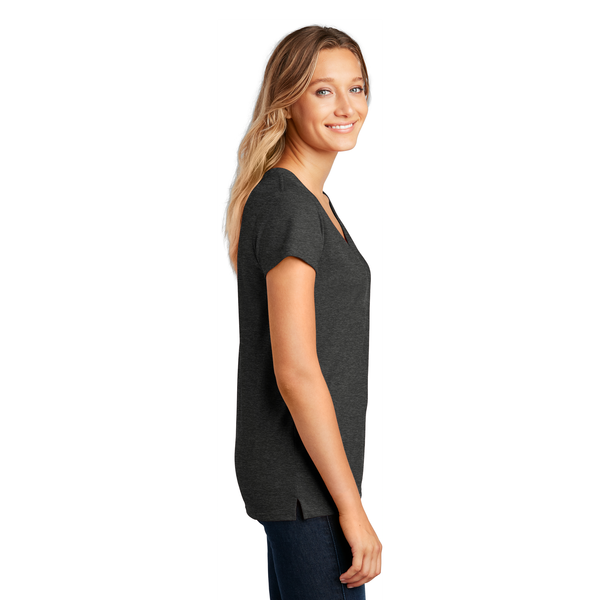 District® Re-Tee® Poly/Cotton Ladies' V-Neck Tee