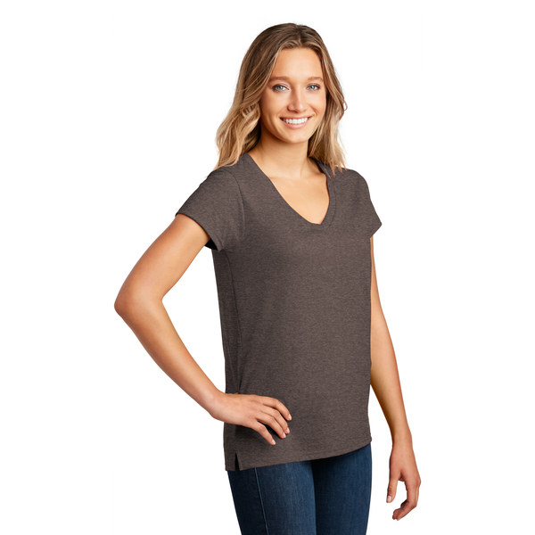 District® Re-Tee® Poly/Cotton Ladies' V-Neck Tee