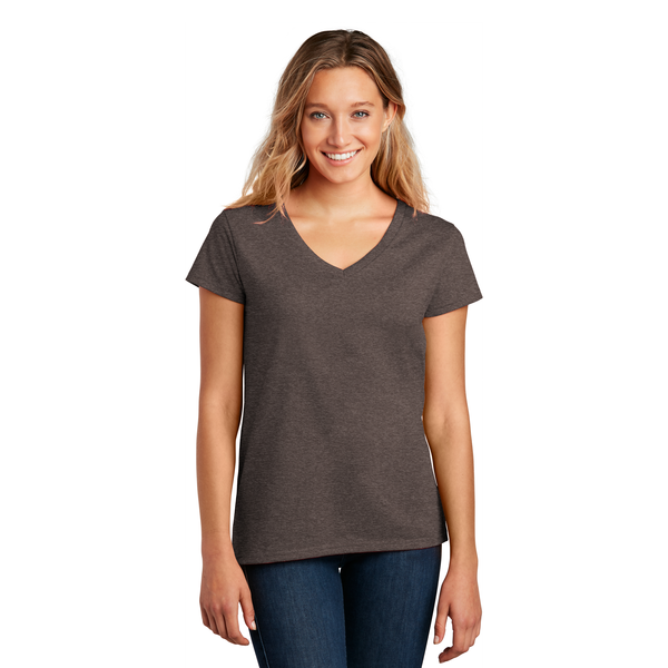 District® Re-Tee® Poly/Cotton Ladies' V-Neck Tee