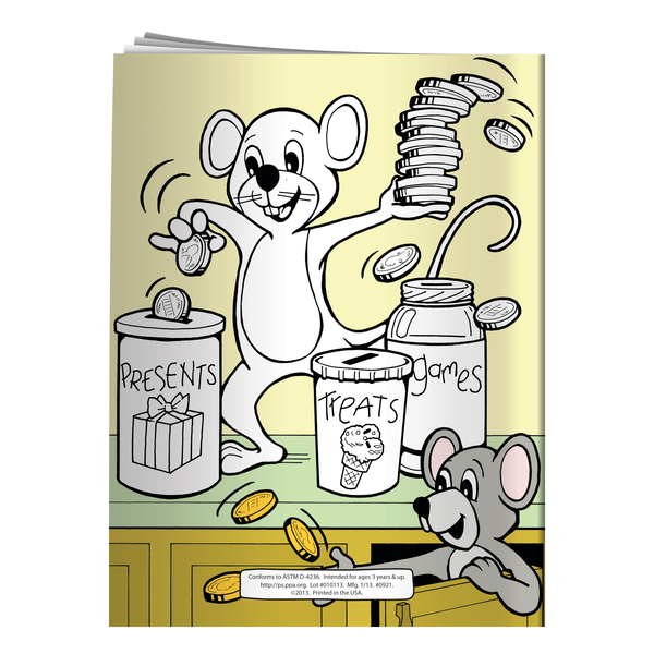 Learning About Money Coloring & Activity Book