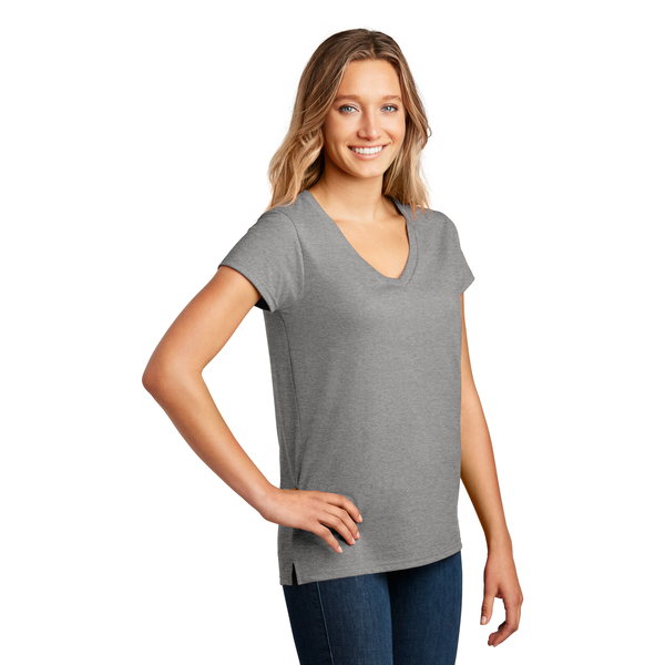 District® Re-Tee® Poly/Cotton Ladies' V-Neck Tee