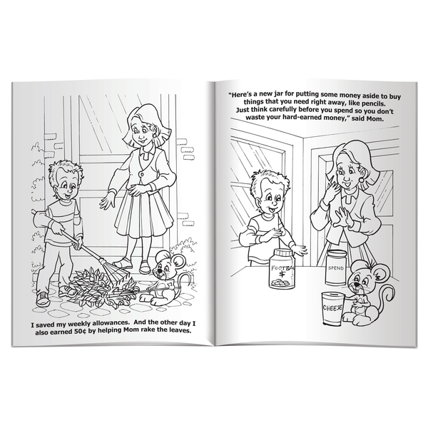 Learning About Money Coloring & Activity Book