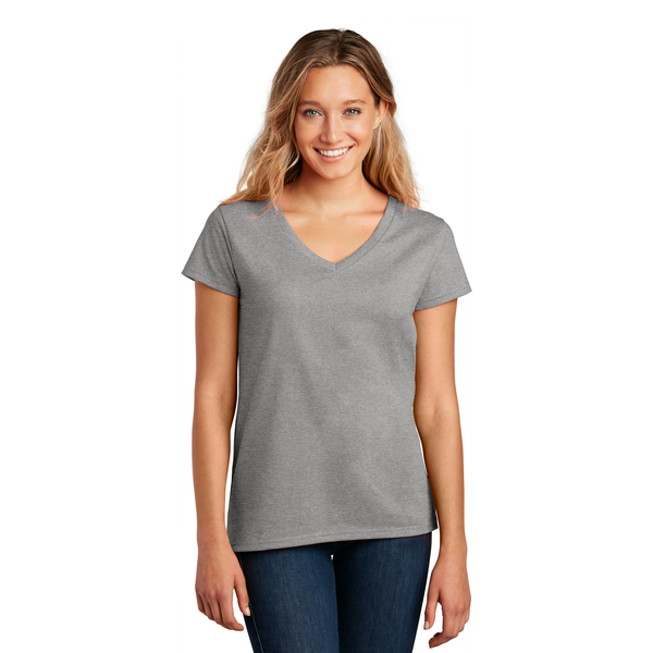 District® Re-Tee® Poly/Cotton Ladies' V-Neck Tee