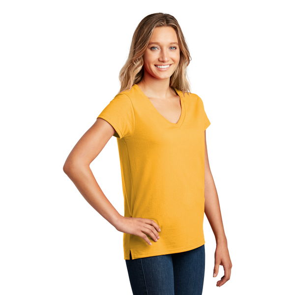 District® Re-Tee® Poly/Cotton Ladies' V-Neck Tee