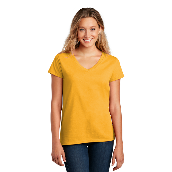 District® Re-Tee® Poly/Cotton Ladies' V-Neck Tee