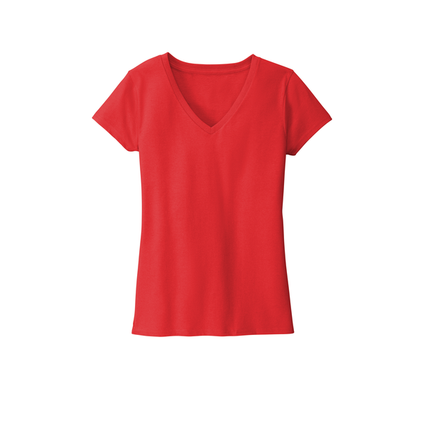 District® Re-Tee® Poly/Cotton Ladies' V-Neck Tee